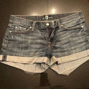 7 for all Mandkind Jean shorts. Size 29